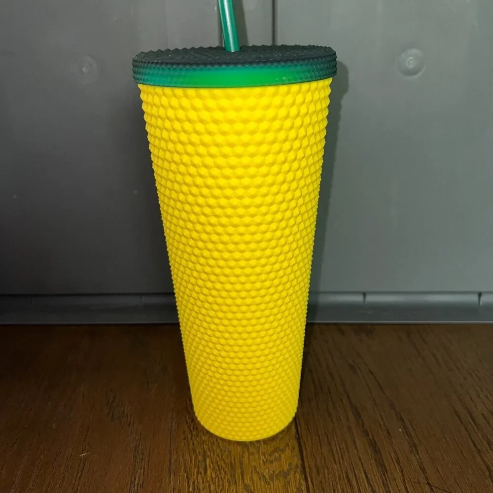 Starbucks Hawaii Exclusive Collection Matte Studded Pineapple Tumbler 24oz
